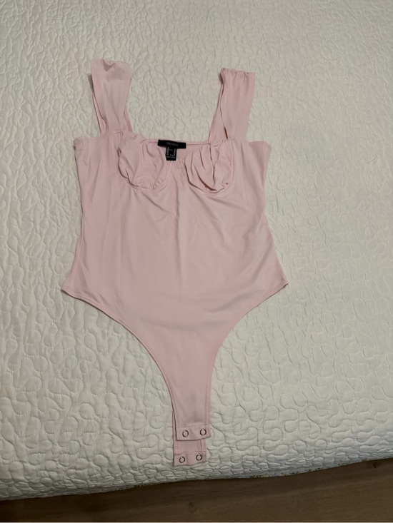 Forever 21 Tops - Pink One-Piece Bodysuit